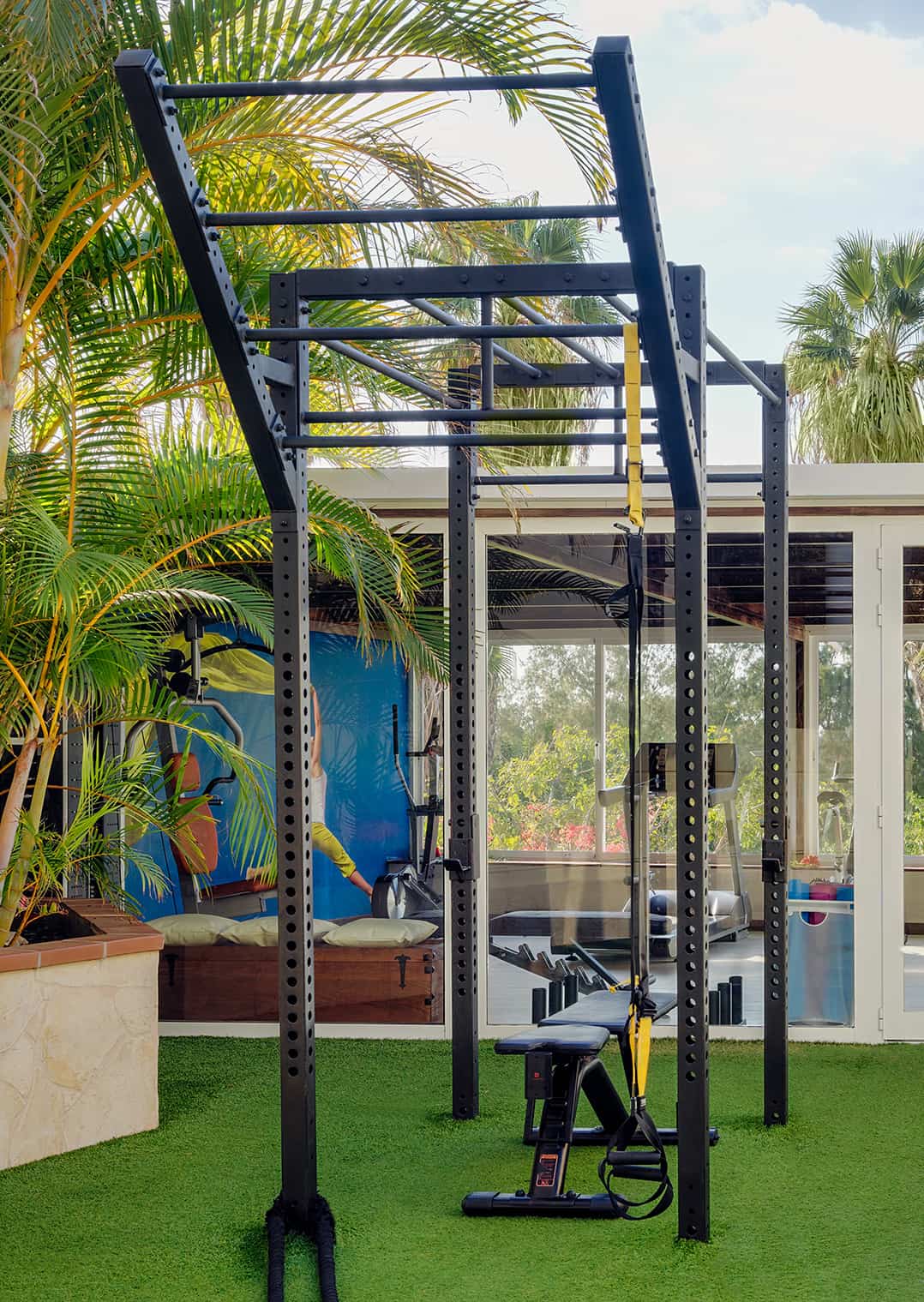 Gimnasio al aire libre - Hotel Gran Oasis Resort